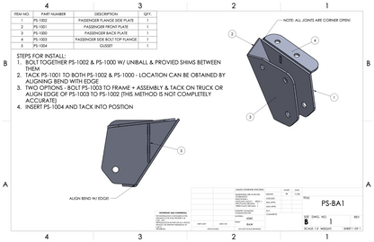 Passenger Side Pivot Bracket